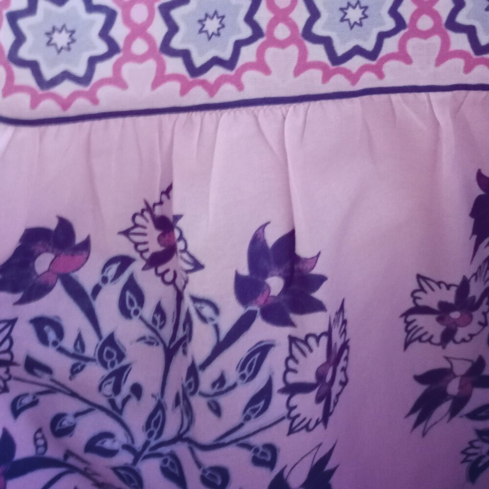 'Celina Moon' XL Maxi Dress Pinks/Purple/Blue NWOT - Picture 9 of 15